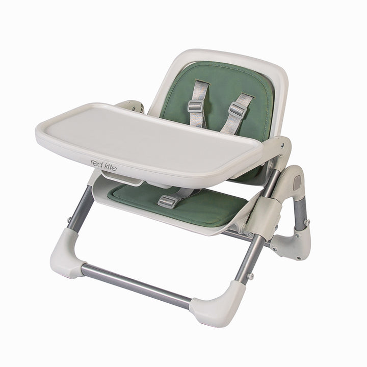 Red Kite Feed Me Nom Nom Booster Seat in Sage freestanding