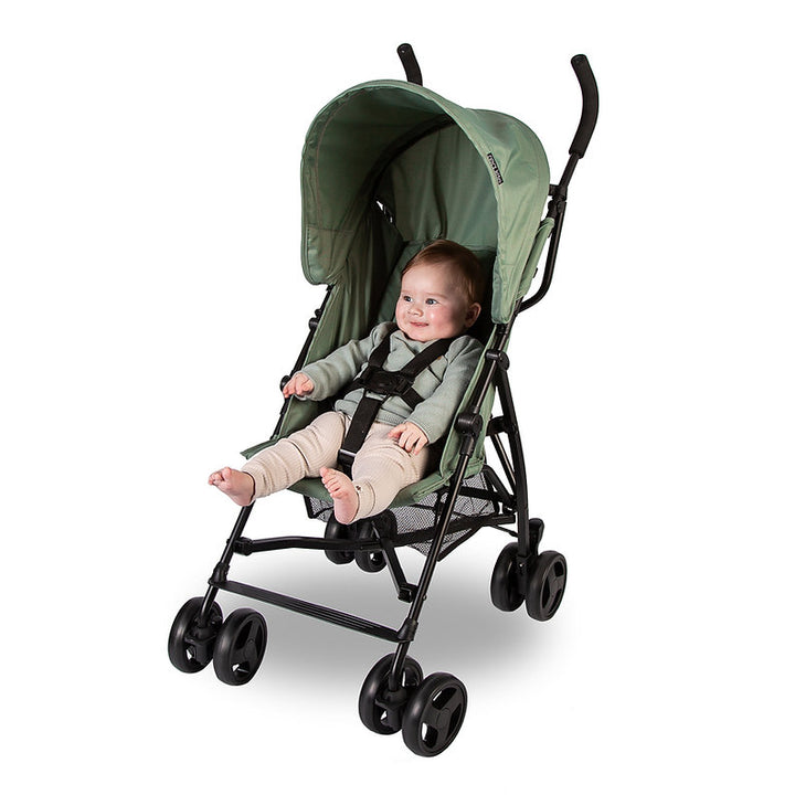 Red Kite Push Me 2U Stroller in Sage lifestyle image