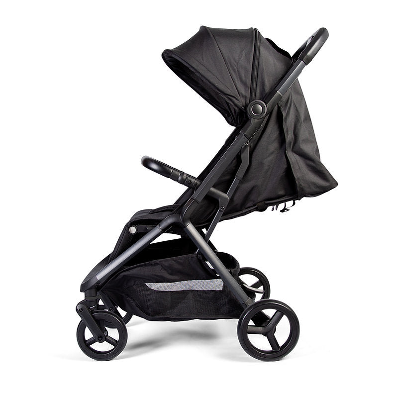 Red Kite Push Me Astro Stroller in Black side image laying flat