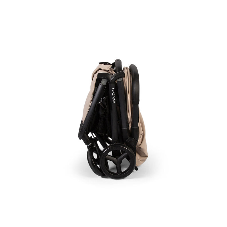 Red Kite Push Me Astro Stoller Sand folded side image