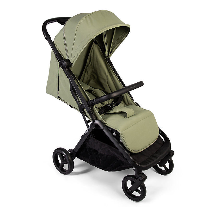 Red Kite Push Me Astro Stroller Sage laying flat