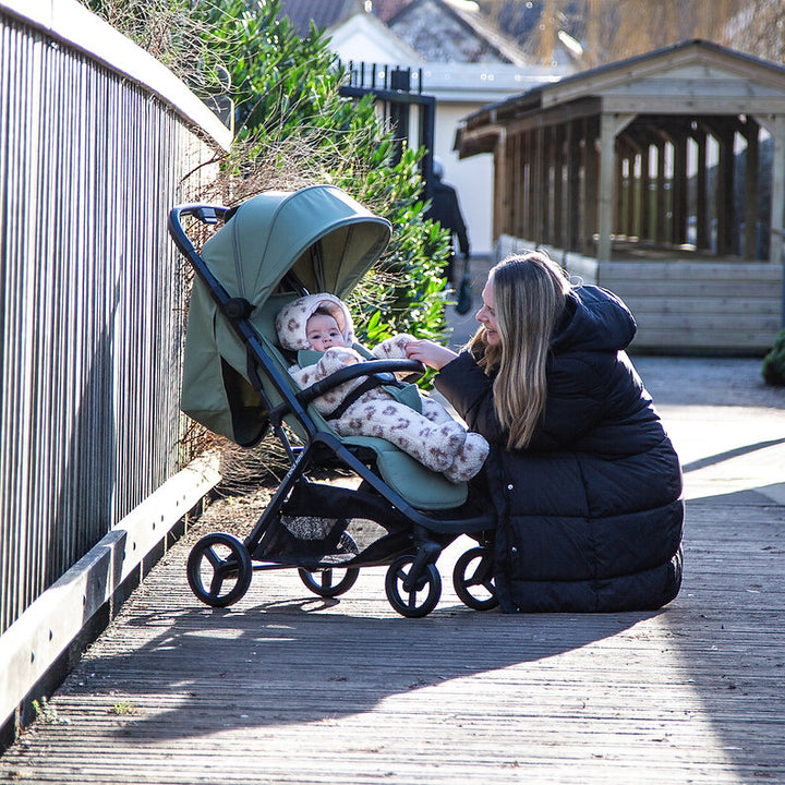 Red Kite Push Me Astro Stroller Sage lifestyle image