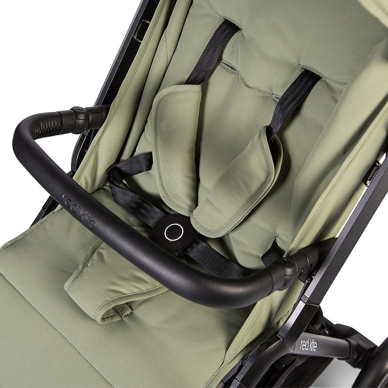 Red Kite Push Me Astro Stroller Sage seat unit with straps