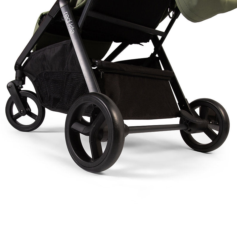 Red Kite Push Me Astro Stroller Sage shopping basket
