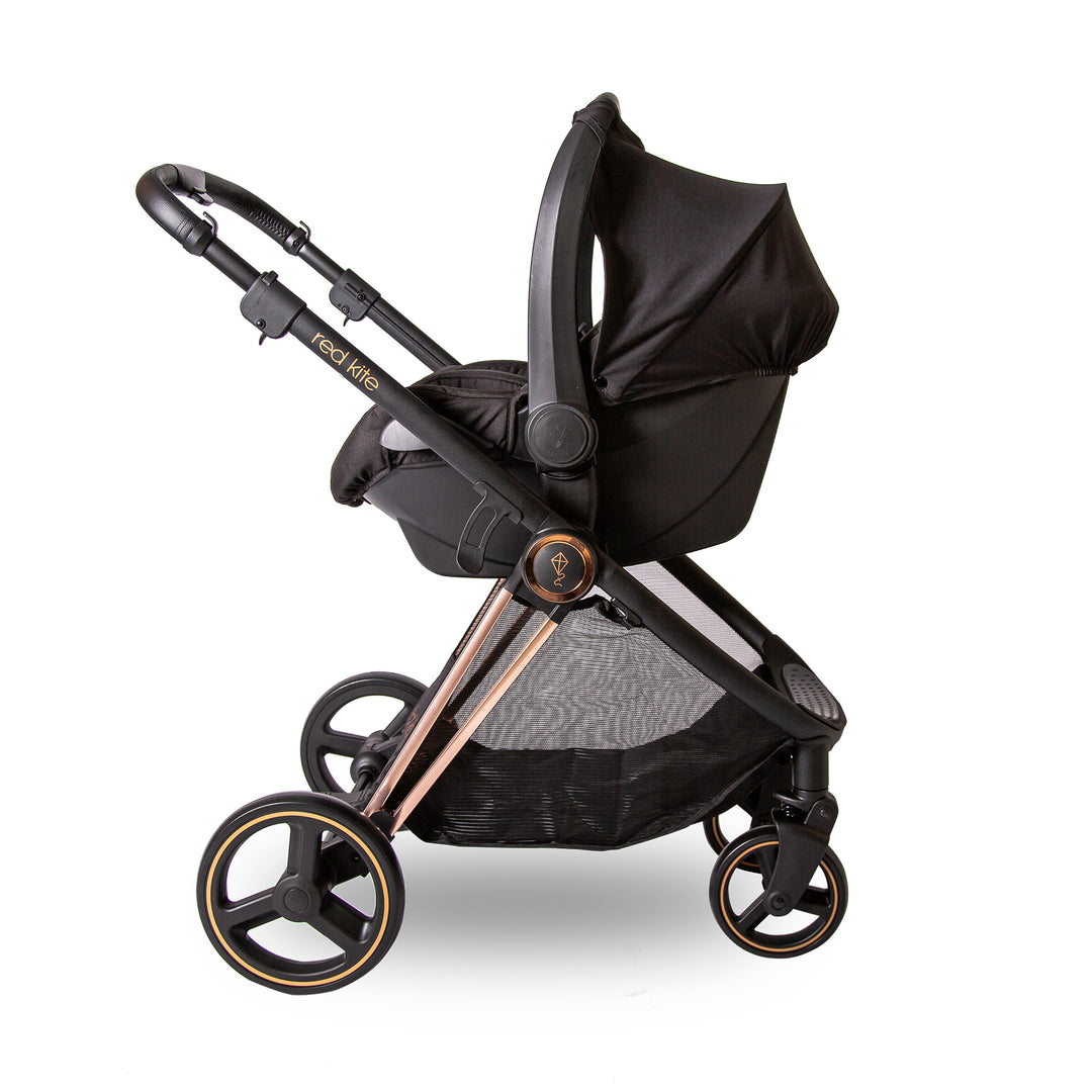 Red Kite Push Me Pace Amber 3 in 1 Travel System car seat