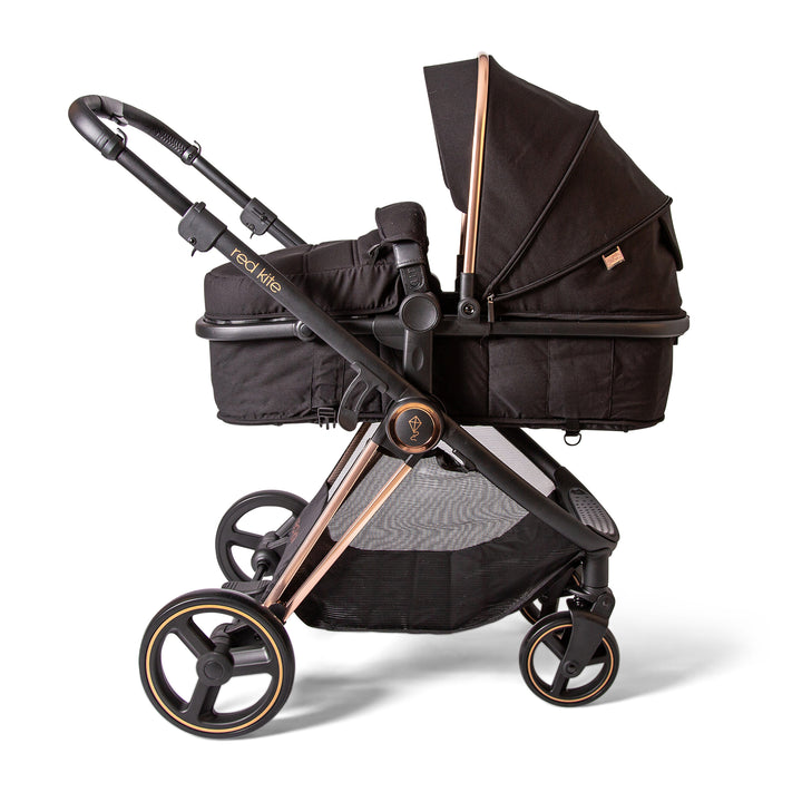Red Kite Push Me Pace Amber 3 in 1 Travel System carrycot