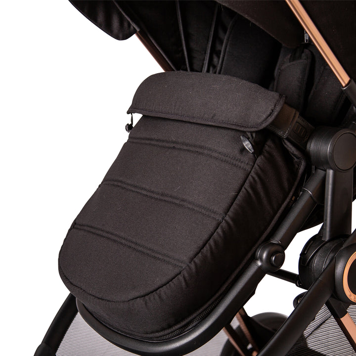 Red Kite Push Me Pace Amber 3 in 1 Travel System with footmuff