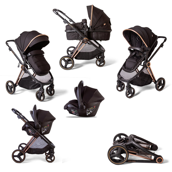 Red Kite Push Me Pace Amber 3 in 1 Travel System