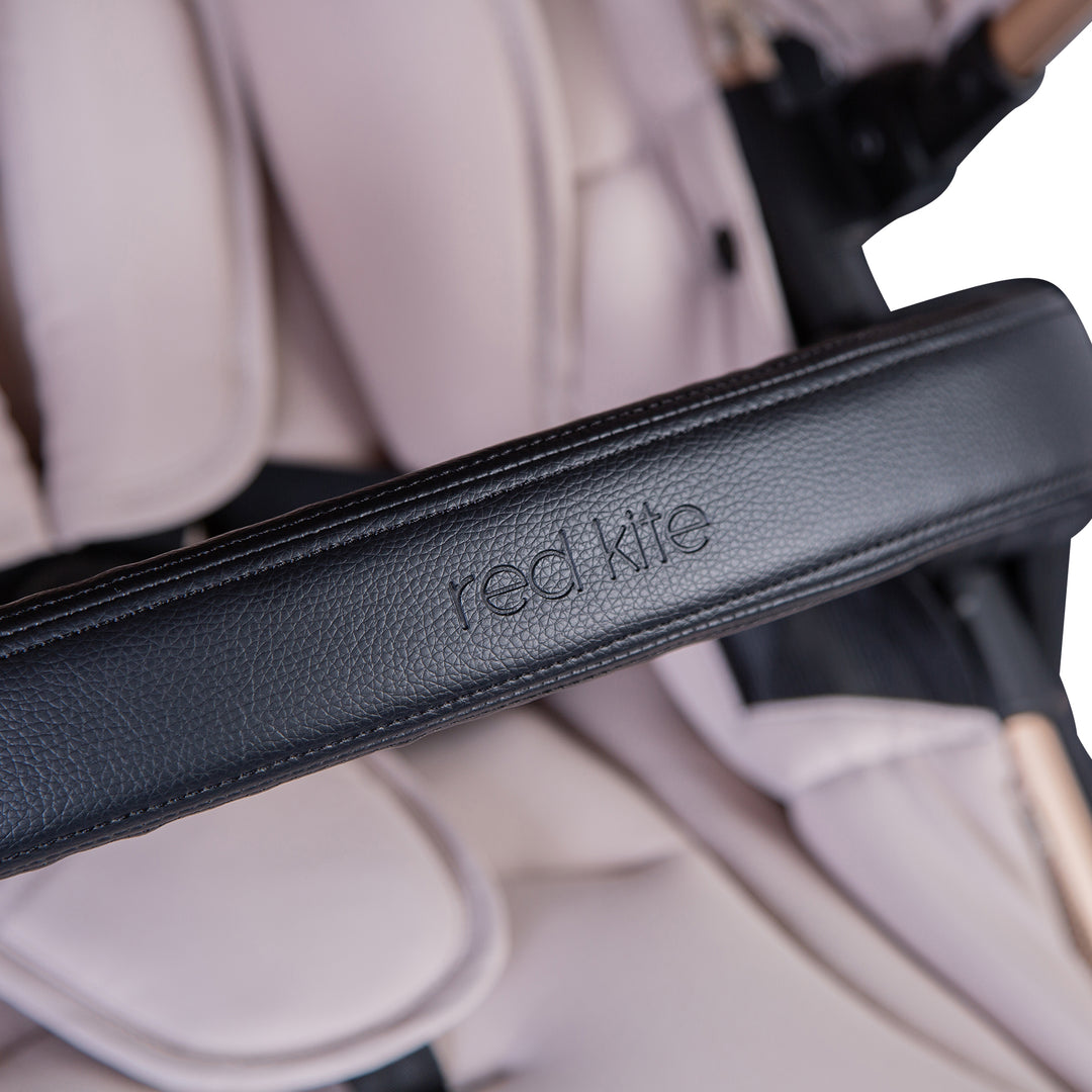 Red Kite Push Me Pace 3 in 1 Travel System in Latte bumper bar
