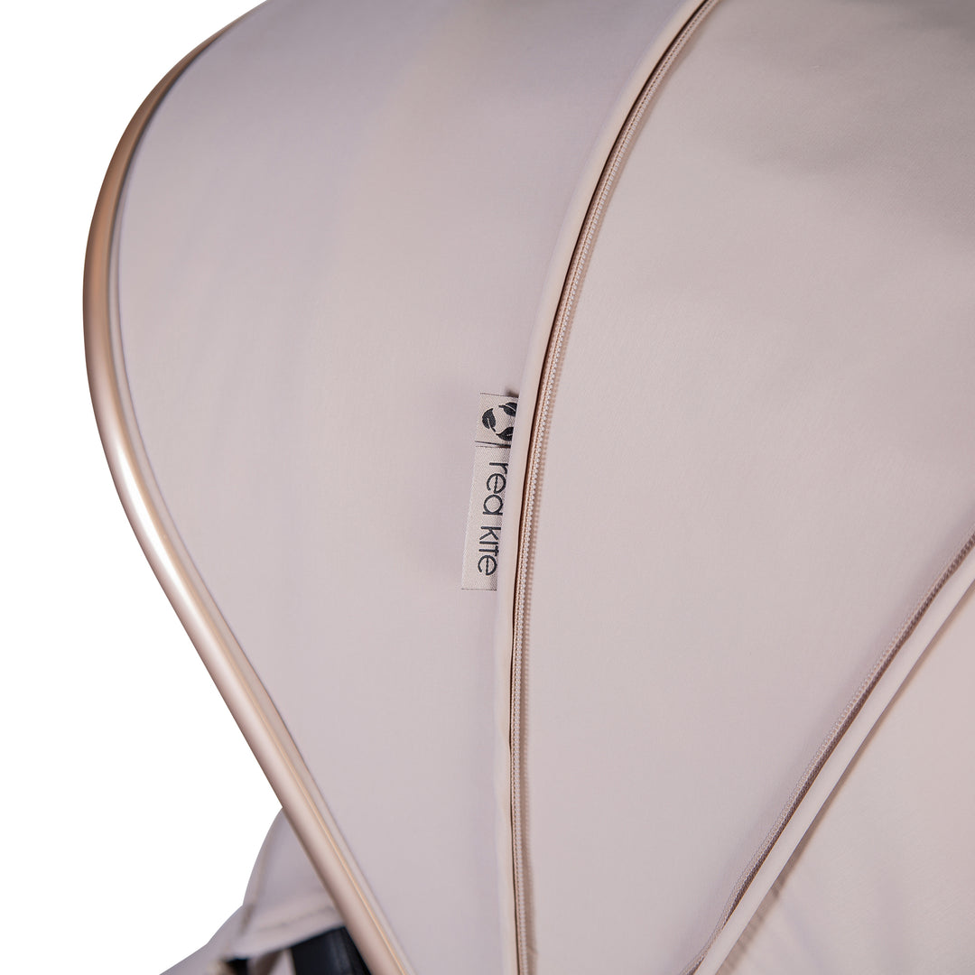 Red Kite Push Me Pace 3 in 1 Travel System in Latte close up of canopy
