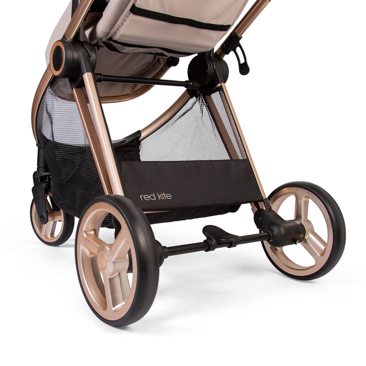 Red Kite Push Me Pace 3 in 1 Travel System in Latte shopping basket