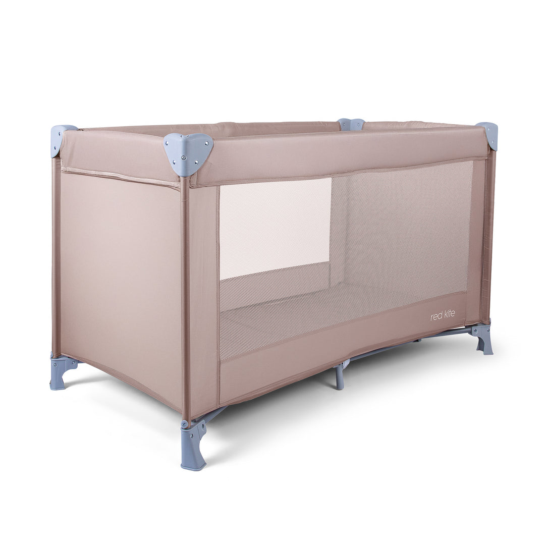 Red Kite Sleepsound Easifold Travel Cot in Oatmeal