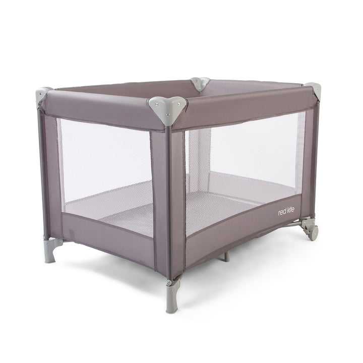 Red Kite Sleeptight Travel Cot in Grey  horizontal image