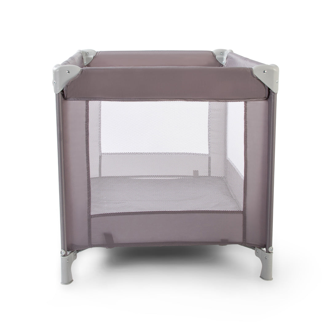 Red Kite Sleeptight Travel Cot in Grey  side image
