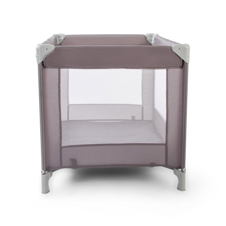 Red Kite Sleeptight Travel Cot in Grey  side image