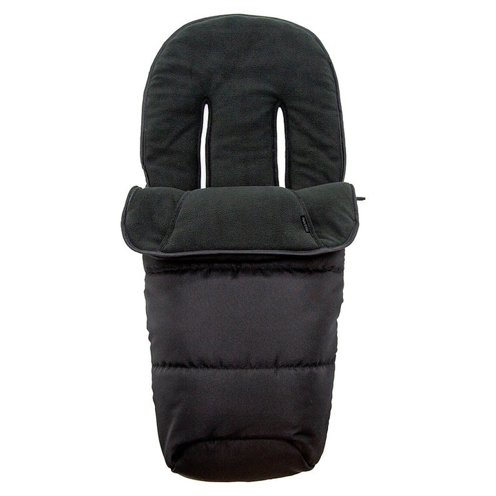 Red Kite Universal Footmuff in black on a white background