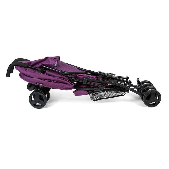 Red Kite Push Me 2U Plum folded stroller