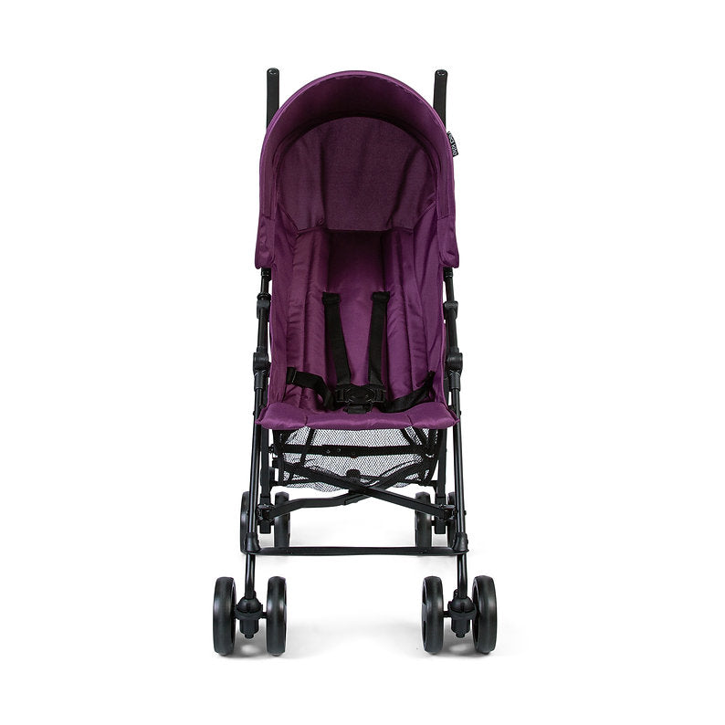 Red Kite Push Me 2U Plum stroller on a white background