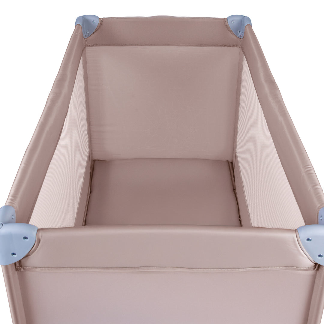 Red Kite Sleepsound Easifold Travel Cot in Oatmeal aerial view image