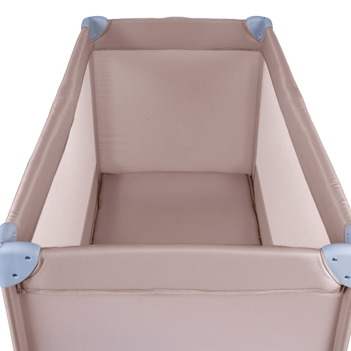 Red Kite Sleepsound Easifold Travel Cot in Oatmeal aerial view image