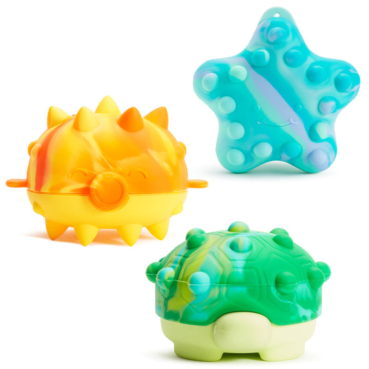 Munchkin Pop Squish Popping Bath Toy - Starfish