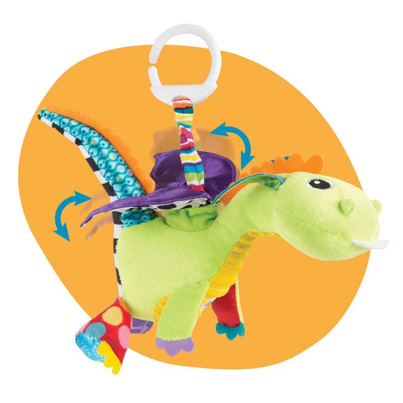 Lamaze Flip Flap Dragon Sensory Activity Toy