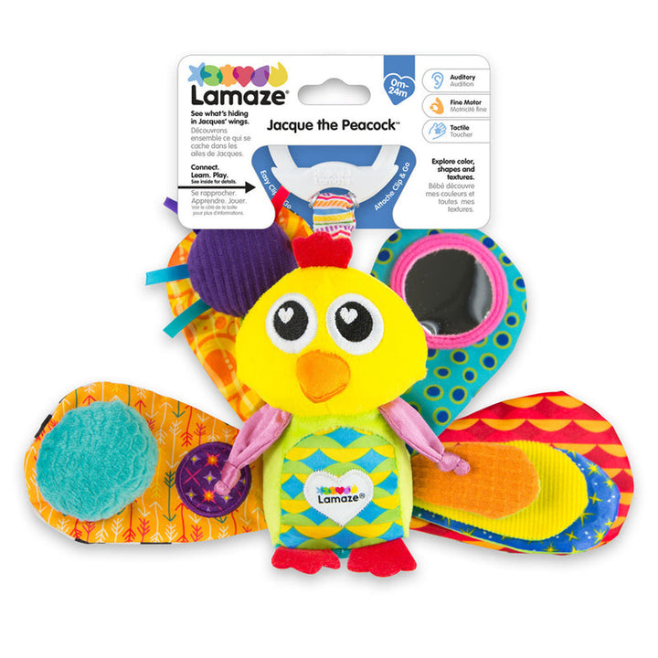 Lamaze Jacques the Peacock Sensory Activity Toy