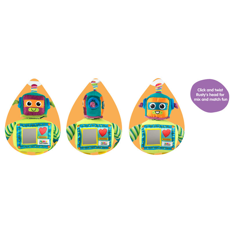 Lamaze Rusty the Robot Sensory Activity Toy
