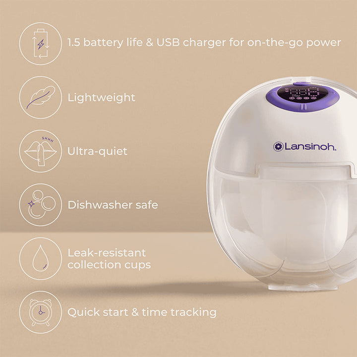 Lansinoh Wearable Double Breast Pump