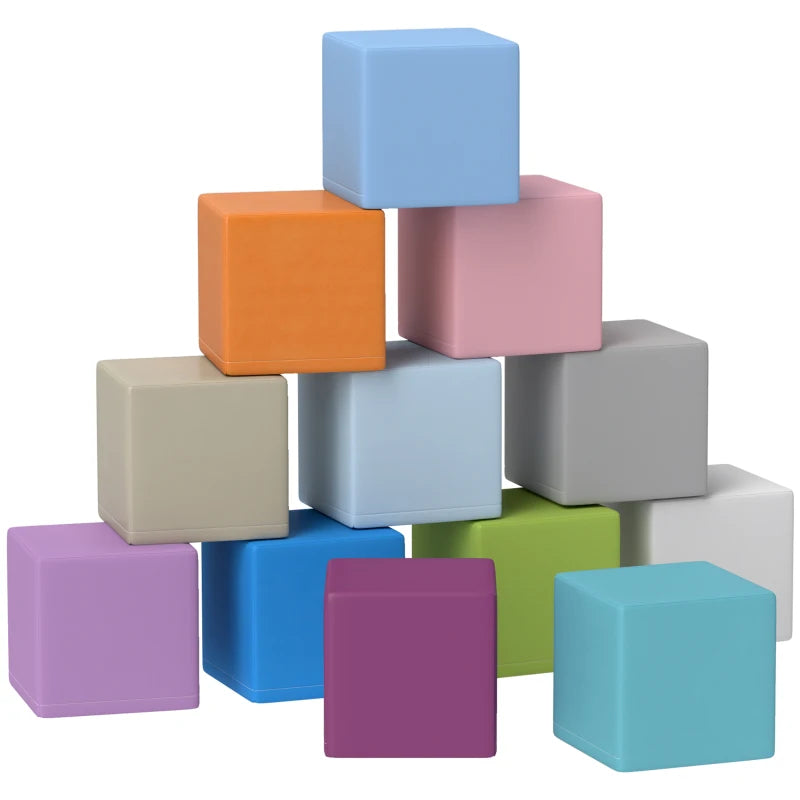 HOMCOM 12-Piece Soft Play Blocks