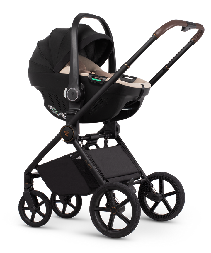 Venicci Claro 2 Travel System - Almond