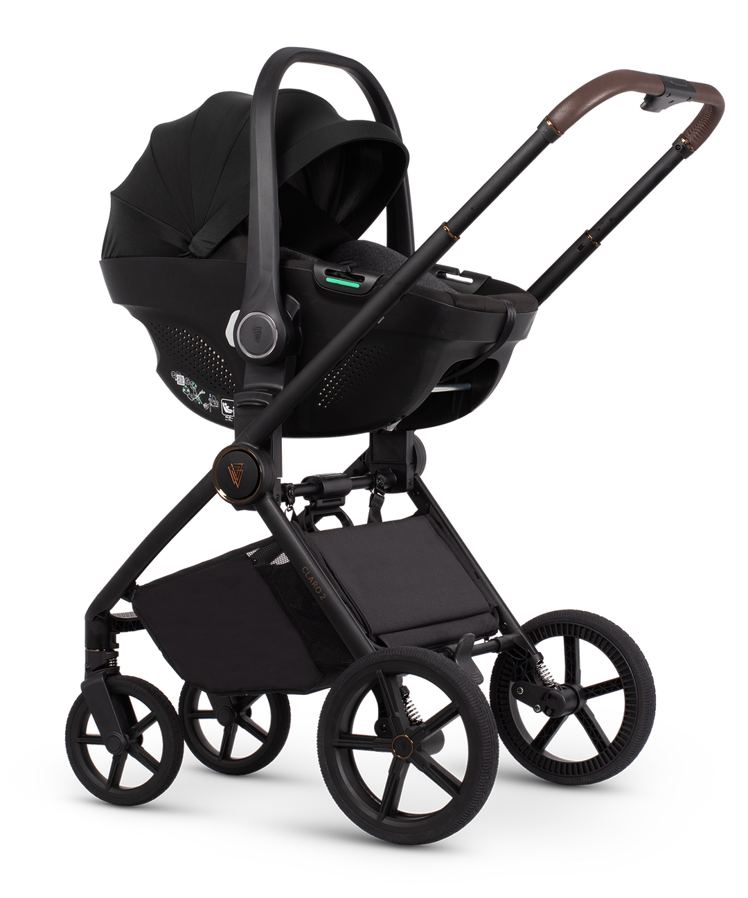 Venicci Claro 2 Travel System - Almond
