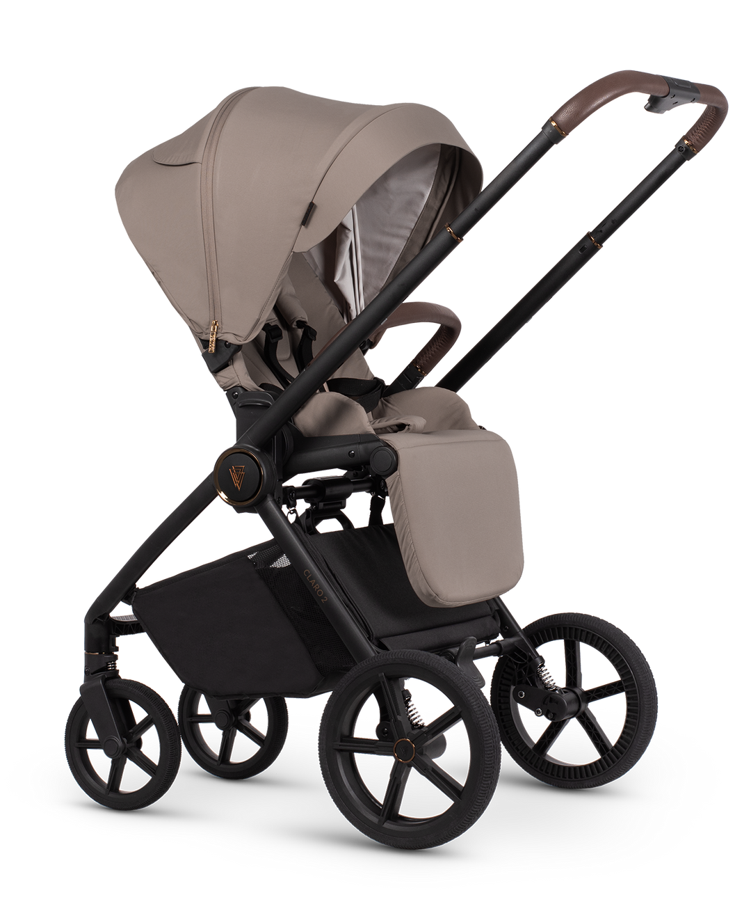 Venicci Claro 2 Travel System - Almond