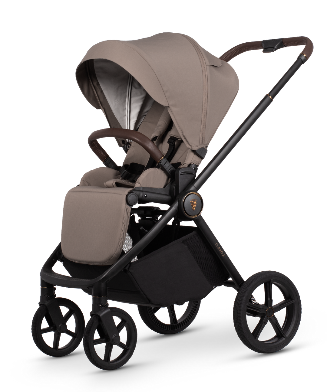Venicci Claro 2 Travel System - Almond