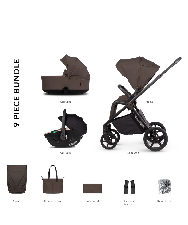 Venicci Claro 2 Travel System - Chocolate