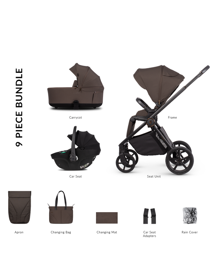Venicci Claro 2 Travel System - Chocolate