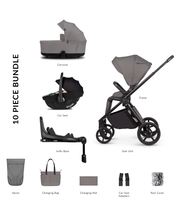 Venicci Claro 2 Travel System - Fog