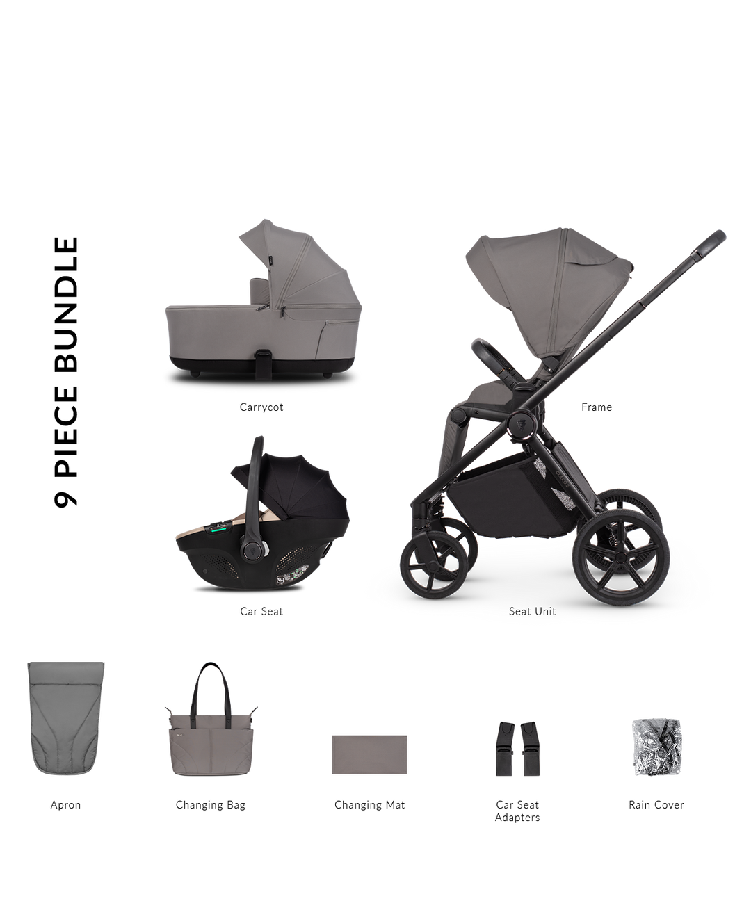 Venicci Claro 2 Travel System - Fog