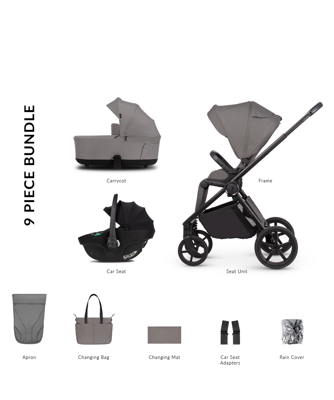 Venicci Claro 2 Travel System - Fog