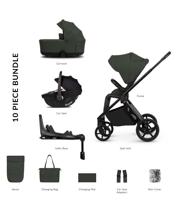 Venicci Claro 2 Travel System - Forest