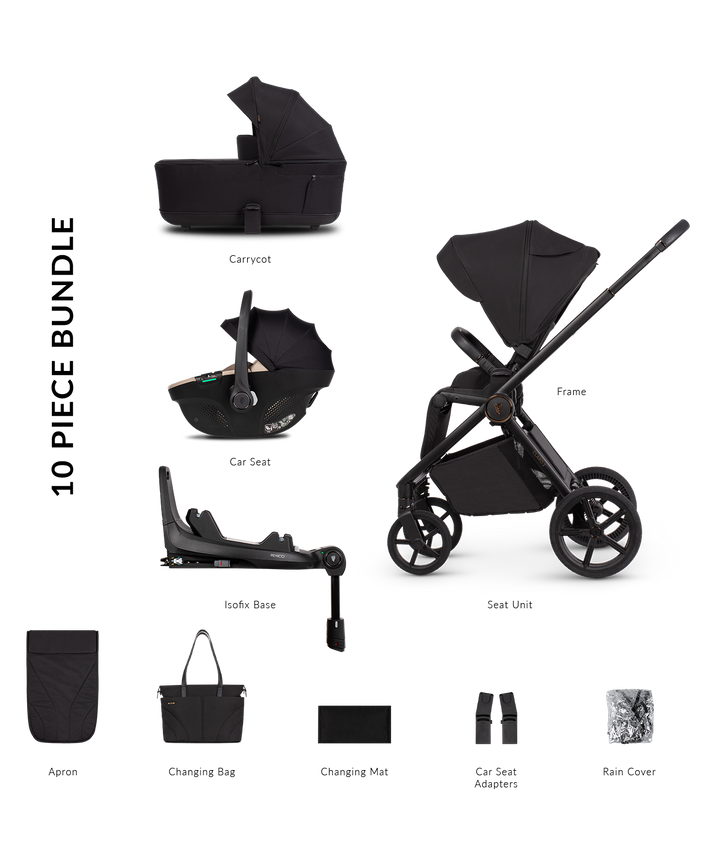 Venicci Claro 2 Travel System - Noir