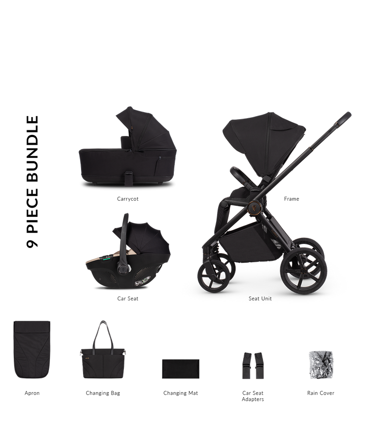 Venicci Claro 2 Travel System - Noir