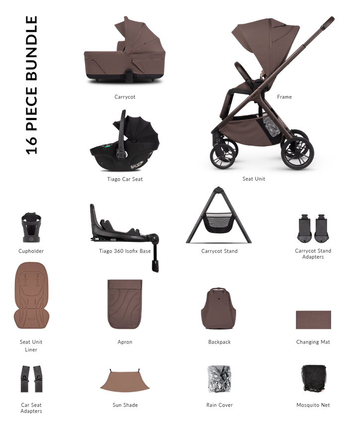 Venicci Tila Travel System - Noce