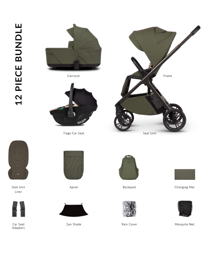 Venicci Tila Travel System - Olive
