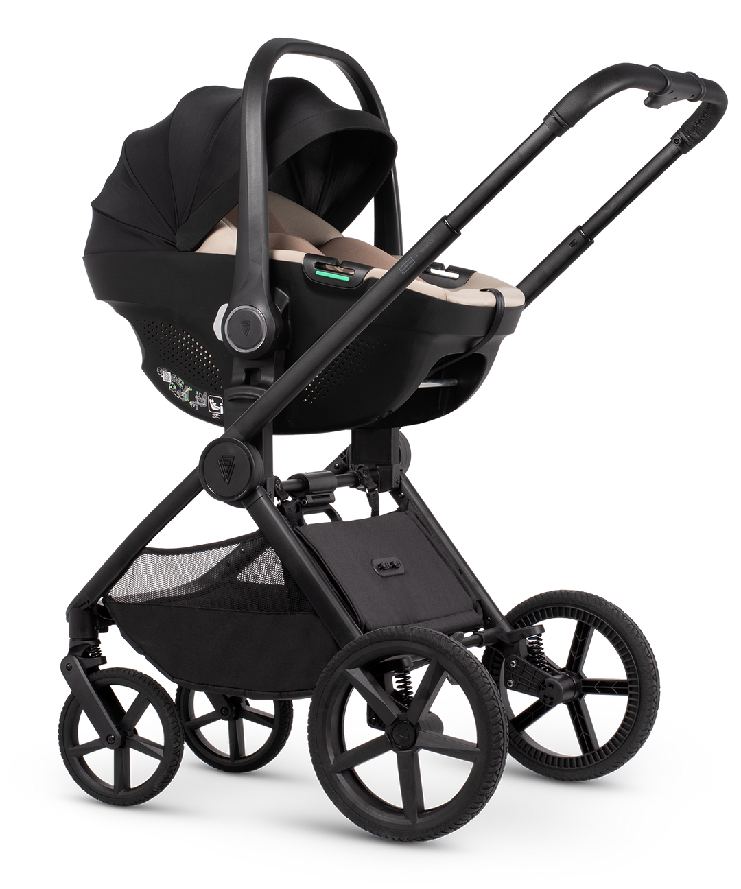 Hunter x Venicci Upline 3 Dark Olive Pram