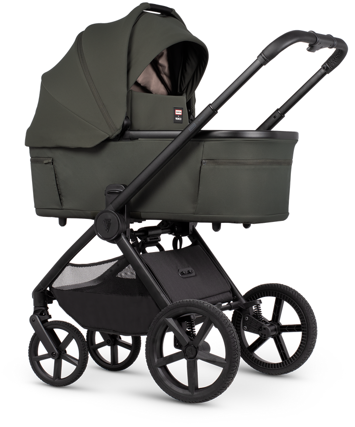 Hunter x Venicci Upline 3 Dark Olive Pram
