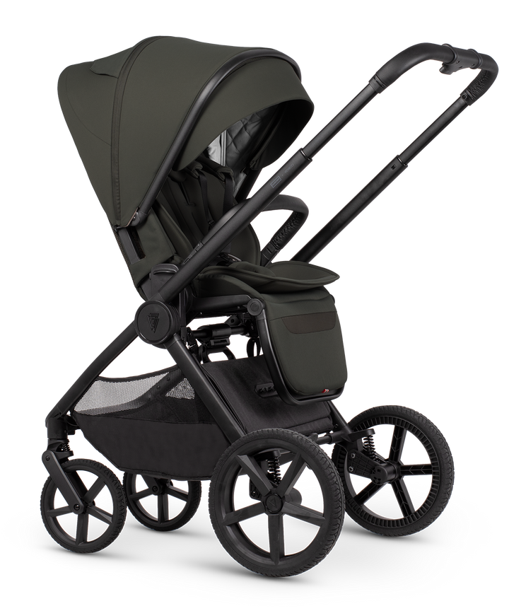 Hunter x Venicci Upline 3 Dark Olive Pram