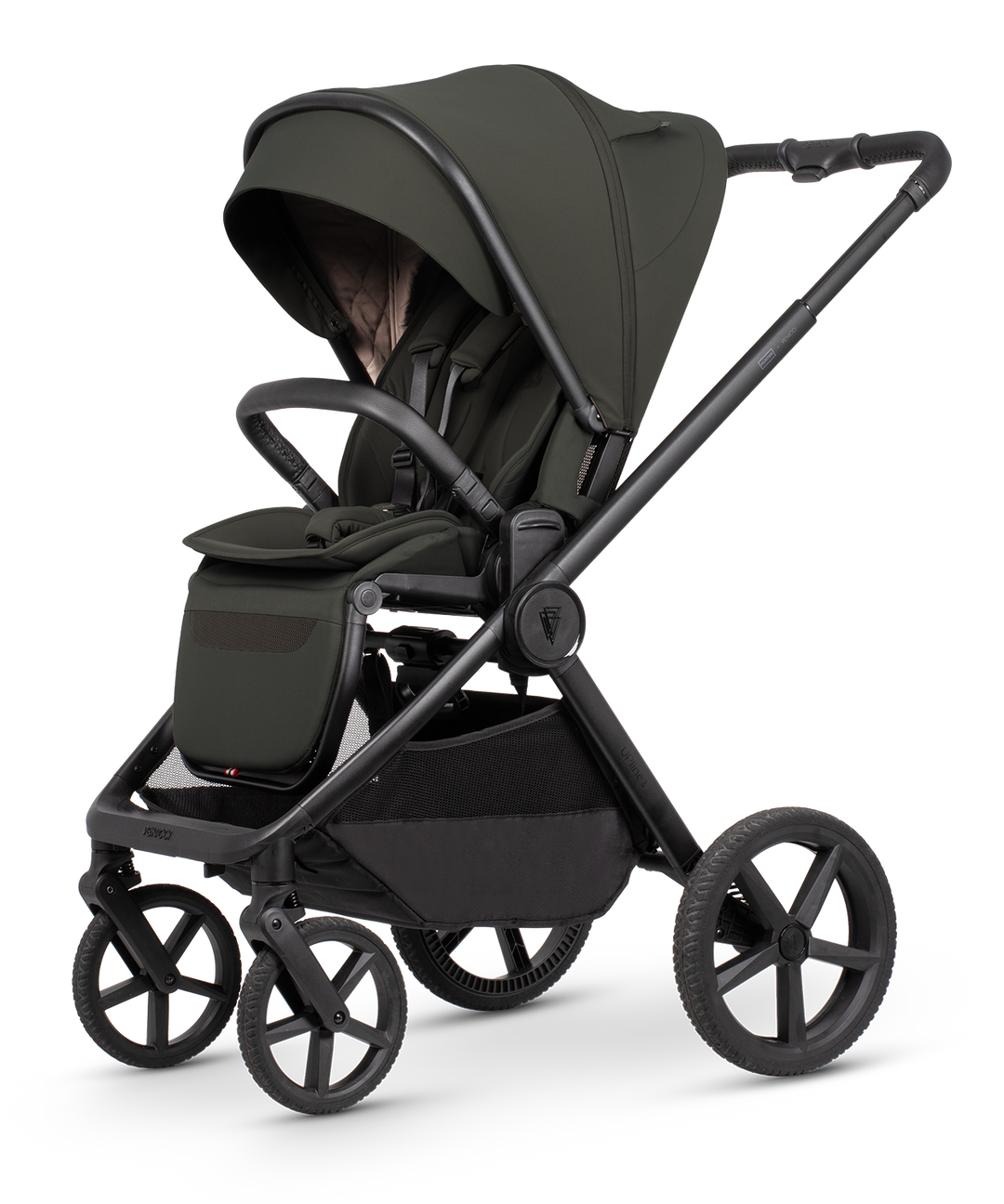Hunter x Venicci Upline 3 Dark Olive Pram