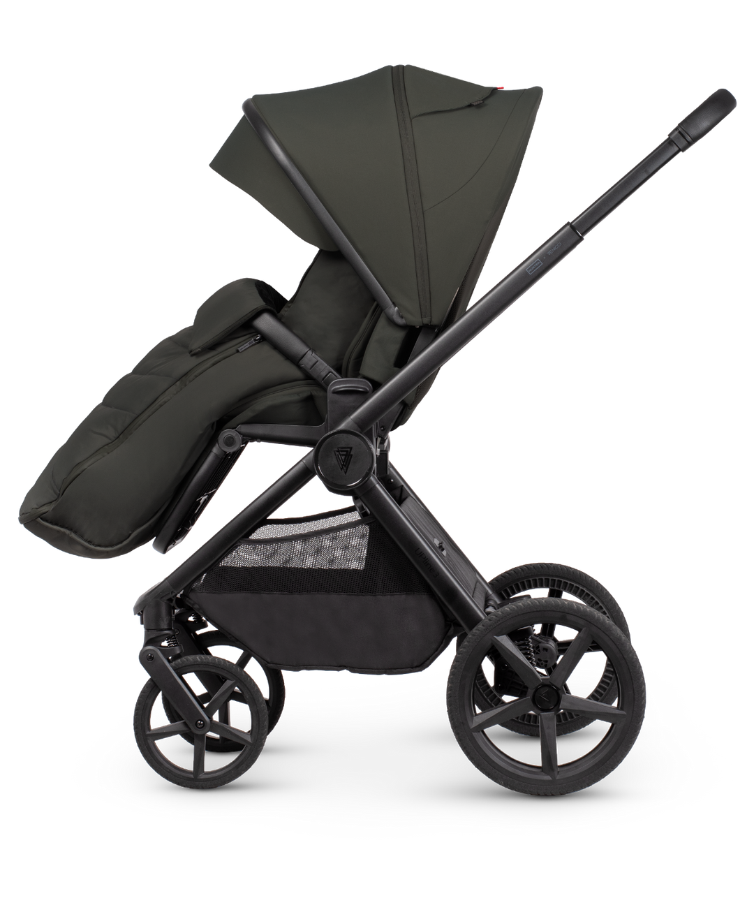 Hunter x Venicci Upline 3 Dark Olive Pram