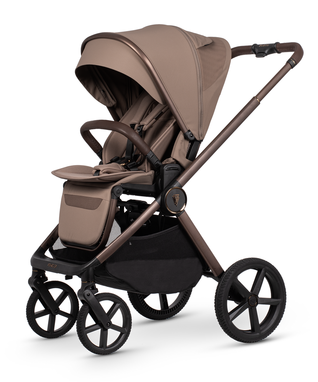 Venicci Upline 3 Travel System - Sand